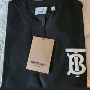 Burberry Black Short Sleeve Tee